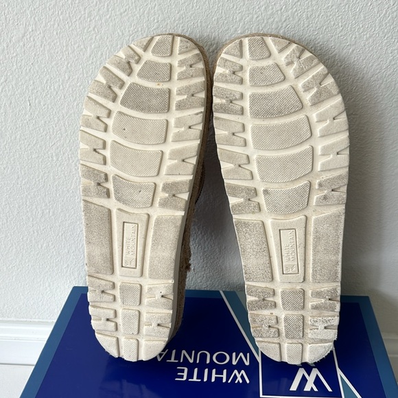 WHITE MOUNTAIN Shoes KIMBERLY Women's Sandal Sand Glitter 8 BRAND NEW IN BOX - Picture 7 of 9